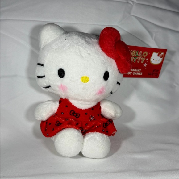hello kitty snowflake dress holiday greeter Hello Kitty | Holiday | Hello Kitty Snowflake Dress Holiday Greeter Nwt